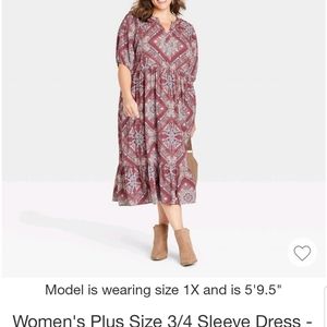 Knox Rose women's 2x dress